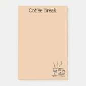 Coffee Lover Post-it® Notes (Voorkant)