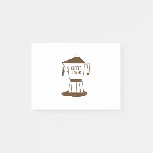 Coffee Lover Post-it® Notes (Voorkant)