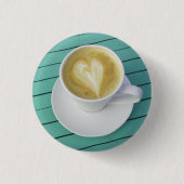 Coffee Lover Ronde Button 3,2 Cm (Voorkant)