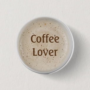 Coffee Lover Ronde Button 3,2 Cm