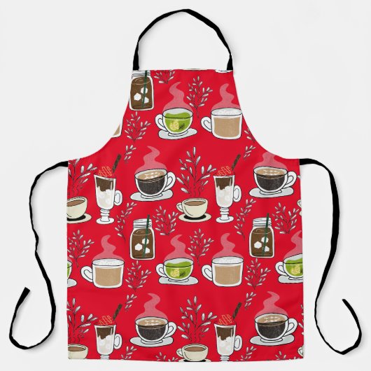 Coffee Lover Schort (Voorkant)