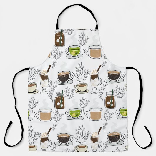 Coffee Lover Schort (Voorkant)