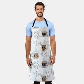 Coffee Lover Schort (Gedragen)