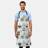 Coffee Lover Schort (Gedragen)