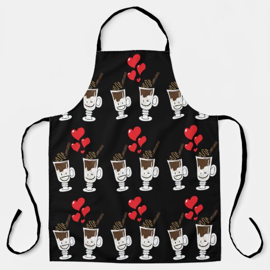 Coffee Lover Schort (Voorkant)