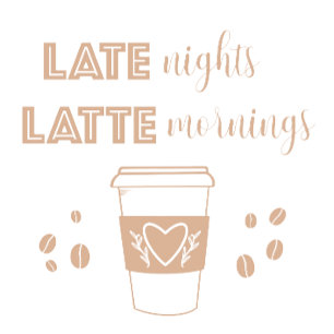 Coffee Lover Shirt, koffie-Gezegde, koffiekoffie T-shirt