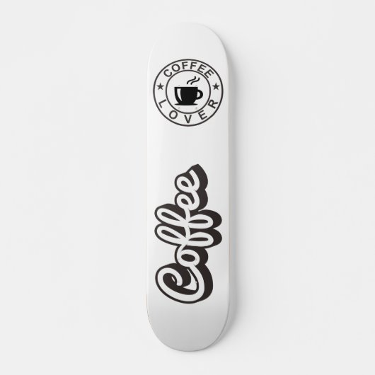 Coffee Lover Skateboard (Voorkant)