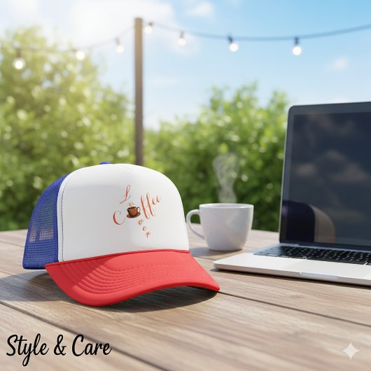 Coffee Lover Snapback – Stijlvolle Trucker Hat Pet