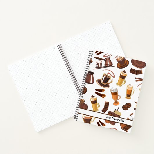Coffee Lover Spiral Notitieboek (Binnen)