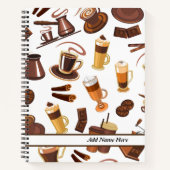 Coffee Lover Spiral Notitieboek (Voorkant)