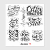 Coffee Lover Sticker (Vel)