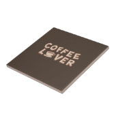 Coffee Lover Tegeltje (Zijkant)