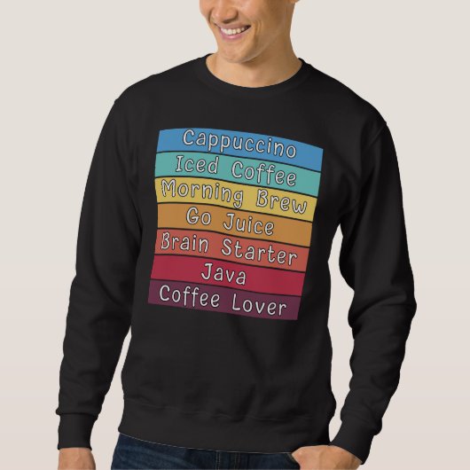 Coffee Lover Trui (Voorkant)