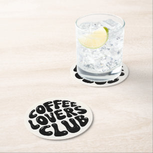 Coffee Lovers Club Ronde Onderzetters