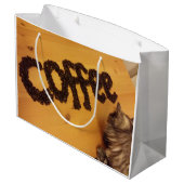 Coffee Lover's Gift Bag van RoseWrites Groot Cadeauzakje (Achterkant Gekanteld)