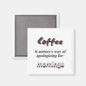 Coffee Lovers Magneet (Voorkant / Achterkant)
