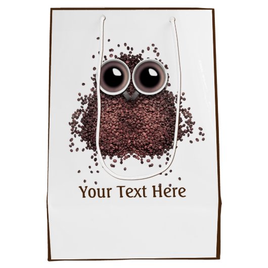 Coffee Lovers Medium Cadeauzakje (Achterkant)