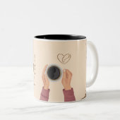 Coffee Lover's Mug Start Your Day with a Warm Sip (Devant droit)