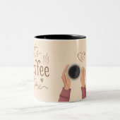 Coffee Lover's Mug Start Your Day with a Warm Sip (Centre)