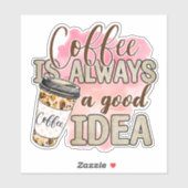 Coffee Lovers Sticker (Vel)