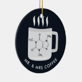 Coffee Lovers van Custom Chemistry Lab Technicians Keramisch Ornament (Rechts)