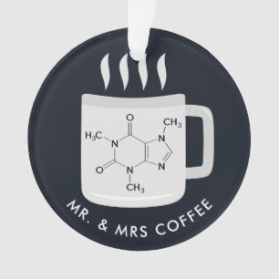 Coffee Lovers van Custom Chemistry Lab Technicians Ornament