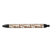Coffee Lovers Zwarte Inkt Pen (Voorkant)