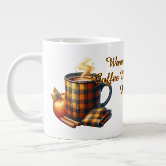 Coffee Makes Things Happen Extra Grote Beker (Links)