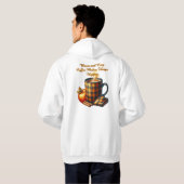 Coffee Makes Things Happen Hoodie (Achterkant volledig)