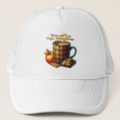 Coffee Makes Things Happen Trucker Pet (Voorkant)