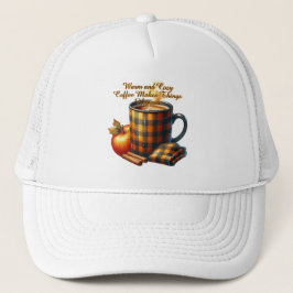 Coffee Makes Things Happen Trucker Pet