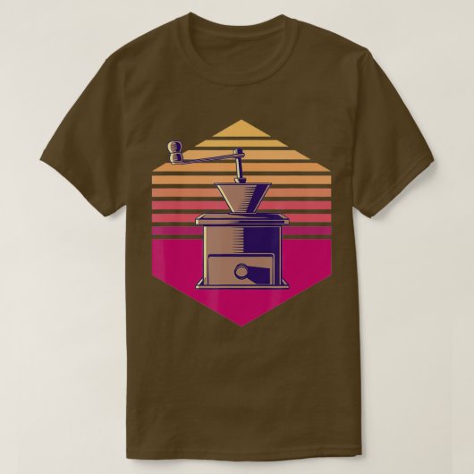 Coffee Mill T-shirt (Design voorkant)