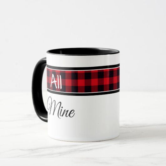 Coffee Mok-Buffalo Alle mijnen Mok (Voorkant links)