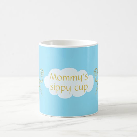 Coffee mok "Castle in the Sky" Mommys Sippy Cup (Center)