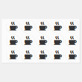 Coffee Mok Glitch Labels