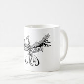 Coffee-mok met Phoenix-ontwerp Koffiemok (Voorkant rechts)