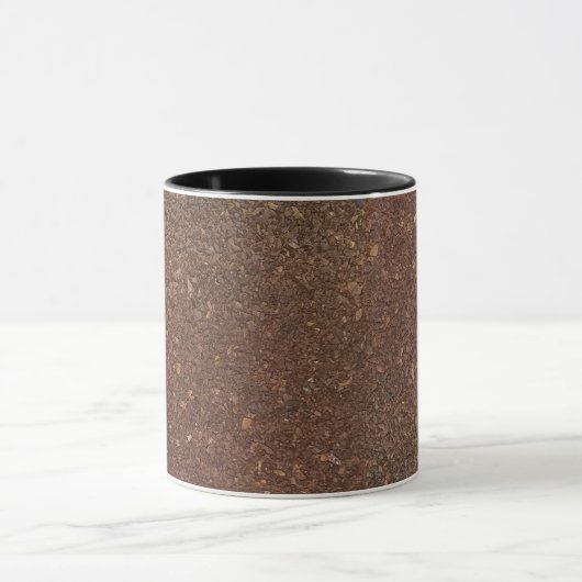 Coffee-Mok ontworpen met koffiegronden Mok (Midden)
