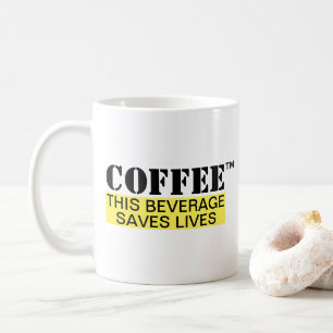 Coffee™ Mok (pas het aan!)