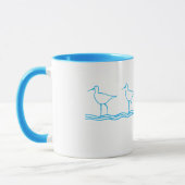 Coffee Mok Sandpiper (Links)