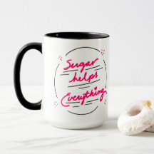 Coffee Mok Sugar helpt alles