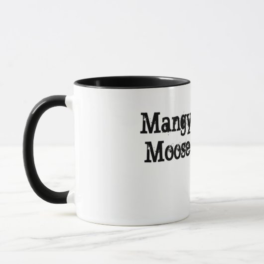 Coffee Mok Two-Tone-Moose (Links)
