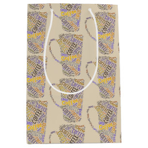 Coffee Mok Word Art II Medium Cadeauzakje