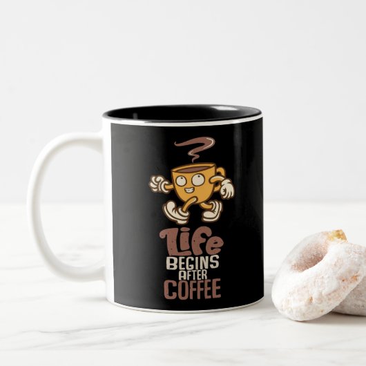 Coffee Mug (Avec donut)