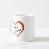 Coffee Mug Aimer Être Grand-mère (Devant gauche)