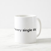 Coffee Mug - Choose joy every single day (Devant droit)