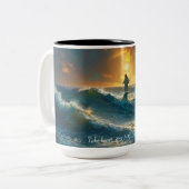 Coffee Mug Christian, "N'ayez pas peur" (Devant gauche)