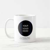 Coffee Mug Custom Company Logo Personalized Logo (Gauche)