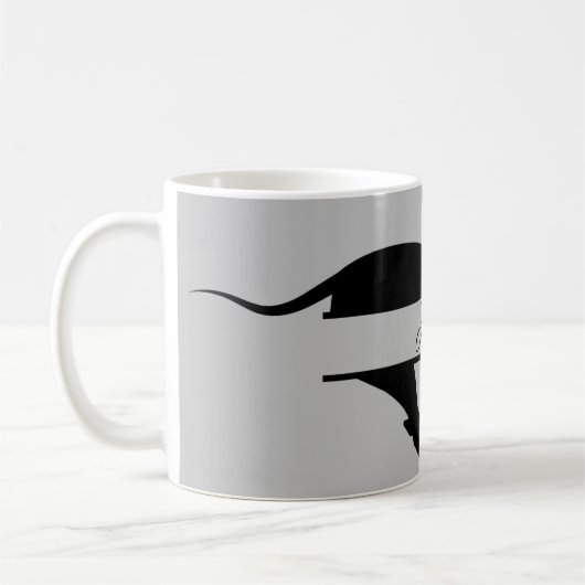 Coffee Mug de chien Greyhound personnalisé (Gauche)
