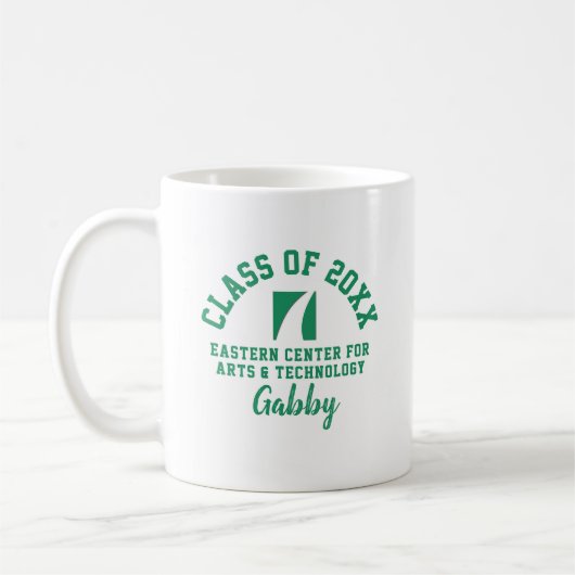 Coffee Mug Eastern Centre For Arts & Technology (Gauche)