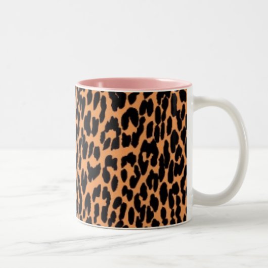 Coffee Mug Empreinte de léopard (Droit)